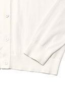 BACK LOGO SEE THROUGH CARDIGAN FOR MEN IN IVORY image 14