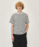 SMALL REGULAR LOGO TEE IN CHARCOAL GREY image 11