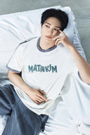 MATIN LOGO RINGER TOP FOR MEN IN CREAM image 1