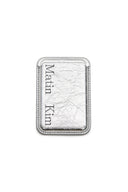 MATIN MAGNETIC CARD WALLET IN SILVER image 1
