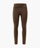 MOUVEMENT W CLASSIC LOGO LEGGINGS IN BROWN image 1
