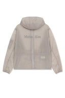 BACK LOGO HOODY WINDBREAKER FOR MEN IN LIGHT GRAY image 15