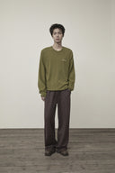 BACK POCKET GLITTER SWEATPANTS FOR MEN IN BROWN image 19