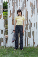 BUBBLY GRAPHIC PRINTING TOP IN LIGHT YELLOW image 14