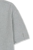 HALF SLEEVE LOGO PULLOVER FOR MEN IN LIGHT GRAY image 16