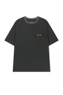 TONAL RIB BACK LOGO TOP FOR MEN IN BLACK image 12
