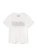 MATIN SHADOW TYPO TOP IN CHARCOAL GREY image 1