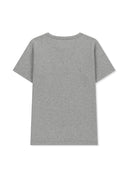LABEL DETAIL SLIM FIT TOP IN GRAY image 12