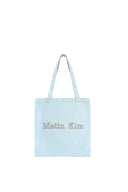 MATIN STITCH DENIM ECOBAG IN LIGHT BLUE image 1