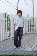 PAIRING LOGO PRINTING TOP FOR MEN IN LIGHT GRAY image 5