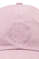 WASHED CIRCLE LOGO BALL CAP IN PINK image 4