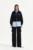DETACHABLE CARGO PANTS IN BLACK image 9