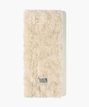 CLASSIC LOGO FUR MUFFLER IN LIGHT BEIGE image 2