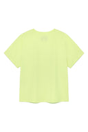 STICKER GRAPHIC LOGO TOP IN LIME image 2