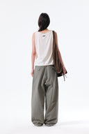 TWIST SHOULDER SLEEVELESS TOP IN CREAM image 17