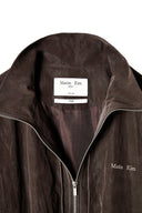 STITCH POINT HIGH NECK JUMPER IN BROWN image 15