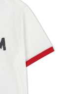 MATIN LOGO RINGER CROP TOP IN WHITE image 4