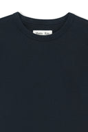 LABEL DETAIL SLIM FIT TOP IN NAVY image 3