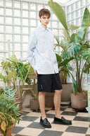 POCKET FOLDOVER SHIRT FOR MEN IN LIGHT BLUE image 11