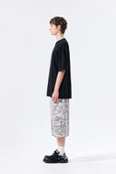 MATIN KIM CIRCLE LOGO TOP FOR MEN IN BLACK image 6