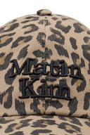 MATIN LEOPARD VOLUME LOGO BALL CAP IN DARK BEIGE image 4