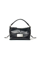 SIDE ZIPPER TWO WAY BAG IN BLACK image 1