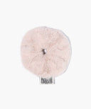 CLASSIC LOGO FUR SCRUNCHIE IN BABY PINK image 6