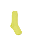 SMALL LOGO SILKET HALF SOCKS IN WHITE image 2
