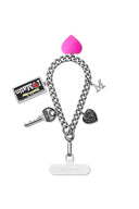 MATIN KIM X CASETIFY PHONE CHARM IN DARK SILVER image 10