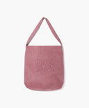 CLASSIC LOGO CORDUROY SHOULDER BAG IN PINK image 9