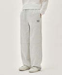 CLASSIC LOGO SWEAT PANTS IN LIGHT HEATHER GREY image 1