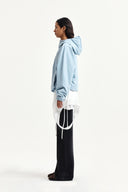 MULTI PANEL LAYERED SKIRT IN WHITE image 6