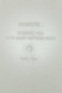 PAIRING LOGO PRINTING TOP FOR MEN IN LIGHT GRAY image 4