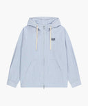 CLASSIC LOGO HOODED PATTERN JACKET IN STRIPE image 11