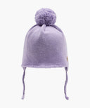 ENFANT CIRCLE LOGO EARFLAP BEANIE IN LIGHT PURPLE image 1