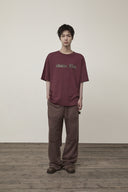 VINTAGE LOGO GRAPHIC TOP IN BURGUNDY image 11