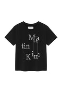 PATCHWORK GRAPHIC PRINTING LOGO TOP IN BLACK image 12