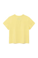 BUBBLY GRAPHIC PRINTING TOP IN LIGHT YELLOW image 11