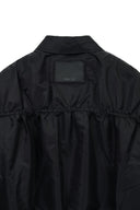 SMALL LOGO SHIRRING JUMPER IN BLACK image 14