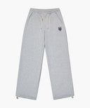 LOOSE FIT CREST SYMBOL SWEAT PANTS IN HEATHER GREY image 6