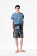 APPLIQUE FELT LOGO TOP FOR MEN IN CHARCOAL GREY image 9