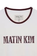STUD LOGO RINGER TOP IN WHITE image 13