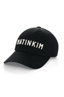 APPLIQUE FELT LOGO BALL CAP IN BLACK image 9