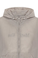 BACK LOGO HOODY WINDBREAKER FOR MEN IN LIGHT GRAY image 4