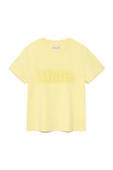 MATIN SHADOW TYPO TOP IN YELLOW image 1