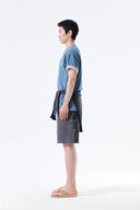 APPLIQUE FELT LOGO TOP FOR MEN IN CHARCOAL GREY image 19