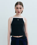 W COLOR BLOCK SQUARE NECK SLEEVELESS IN LIGHT BLUE image 1