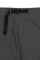 STRAP BELTED PANTS FOR MEN IN CHARCOAL GREY image 14