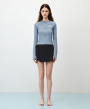MARITHE SPORT W RASHGUARD SET-UP IN ASH BLUE image 1