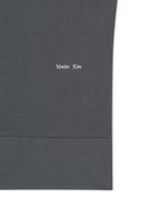 HEM TIE DETAIL SLEEVELESS TOP IN CHARCOAL GREY image 5